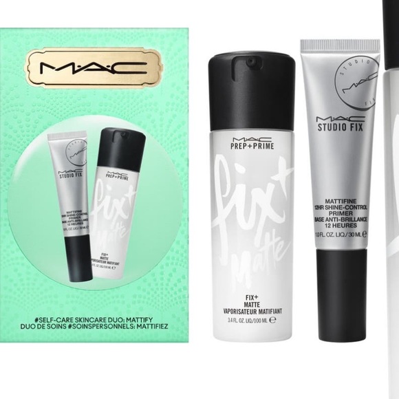 MAC set Full-size Studio Fix Mattifine 12HR Shine-Control Primer limited edition